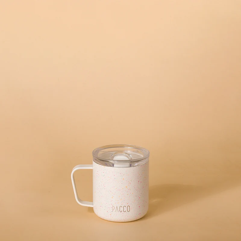 Caneca Térmica Fokus Splash 295ml Pink e Yellow Crush