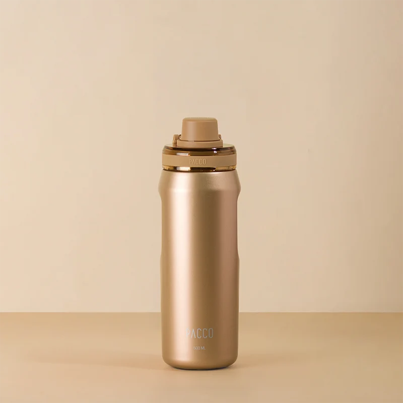 Garrafa Térmica Premium Vyta Gold Series 500ml Bronze