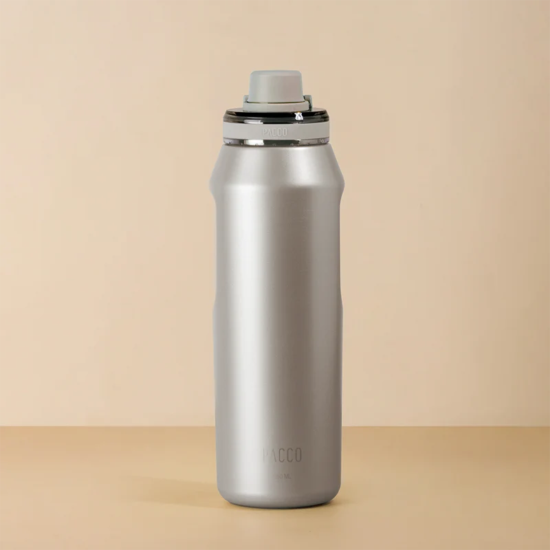 Garrafa Térmica Premium Vyta Gold Series 950ml Ouro Branco