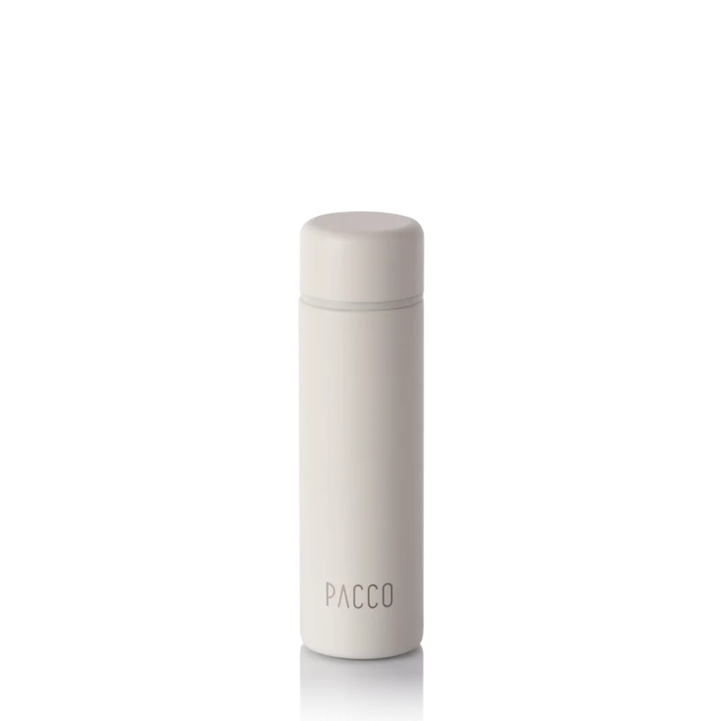 Mini Garrafa Térmica Pocket Bottle 150ml Creme