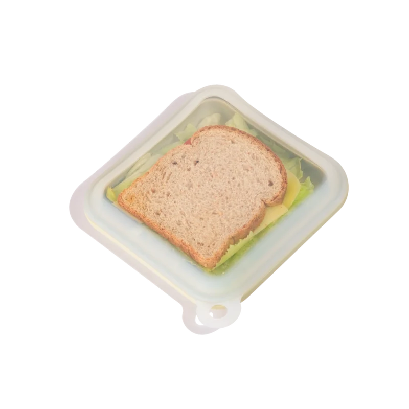 Go Sandwich Porta‑Sanduíche de Silicone Creme