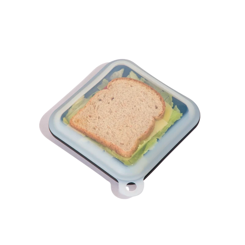 Go Sandwich Porta‑Sanduíche de Silicone Preto