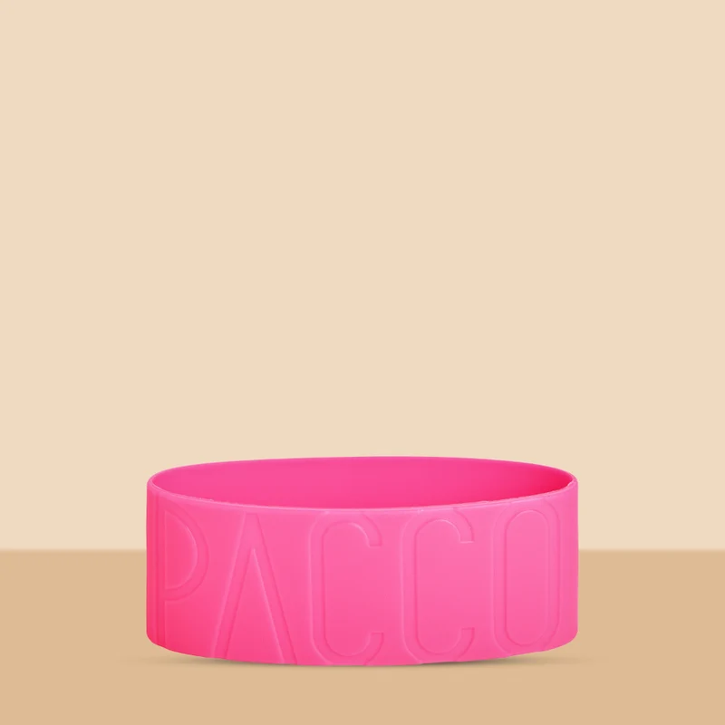 Cinta de Silicone para Garrafa Crystal 650ml Pink