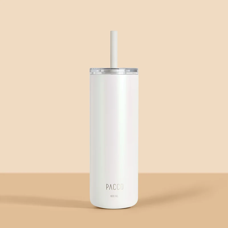 Copo Térmico Slim Cup com Canudo 600ml / Moonstone