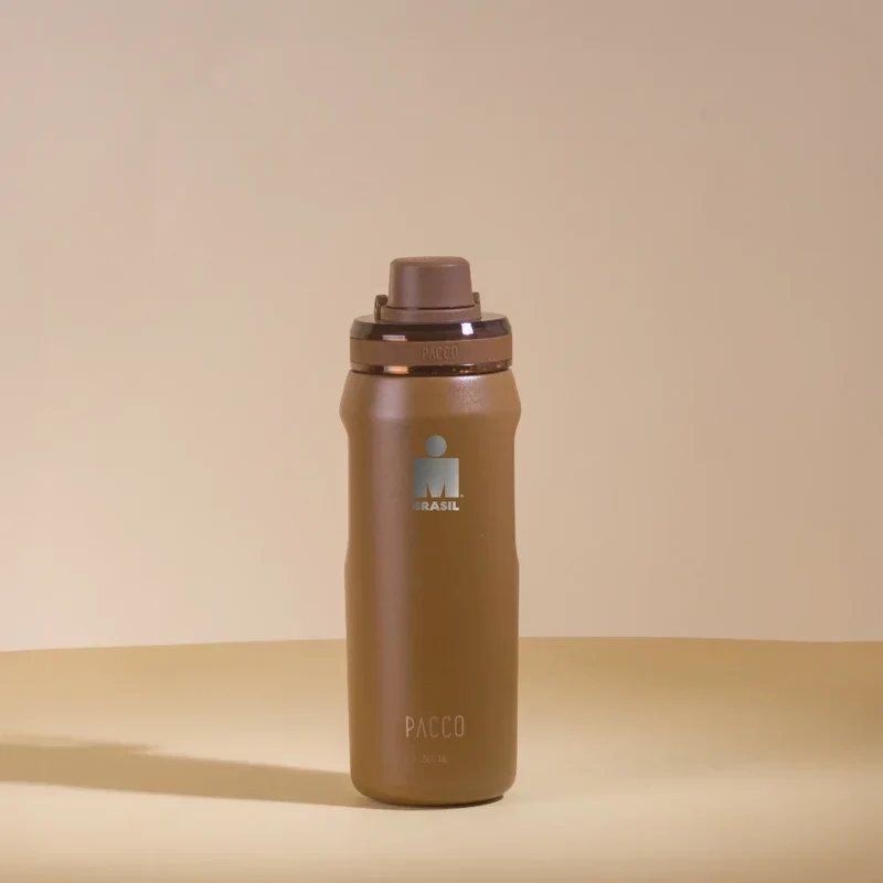 Garrafa Térmica VYTA IRONMAN 500ml Chocolate