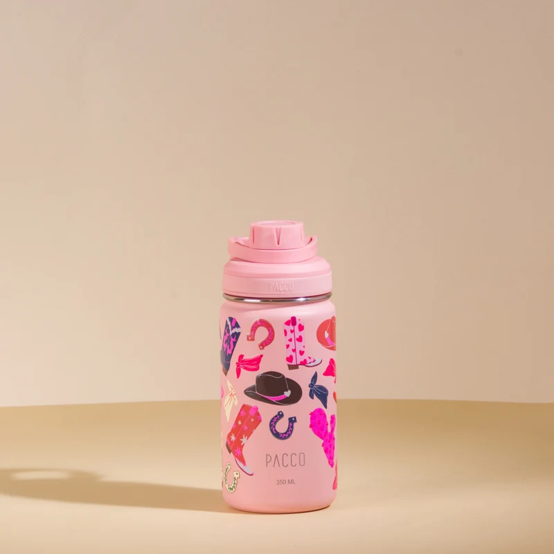 Garrafa Térmica Hydra V2 Estampada 350ml Boiadeira Rose