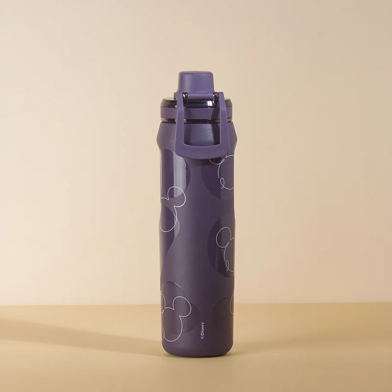 Garrafa Térmica VYTA Mickey Soft Organic 650ml / Mickey Soft Organic Açaí