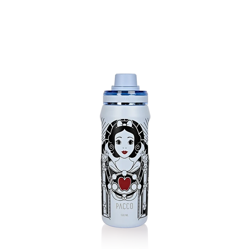 Garrafa Térmica VYTA Princesas Disney 500ml / Branca de Neve Art Deco / Lavanda