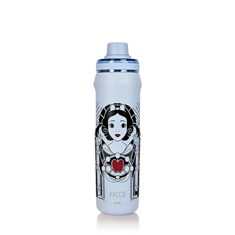 Garrafa Térmica VYTA Princesas Disney 650ml / Branca de Neve Art Deco / Lavanda