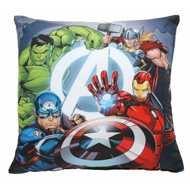 Almofada Disney Avengers Batalha 43X43 Cm Licenciada