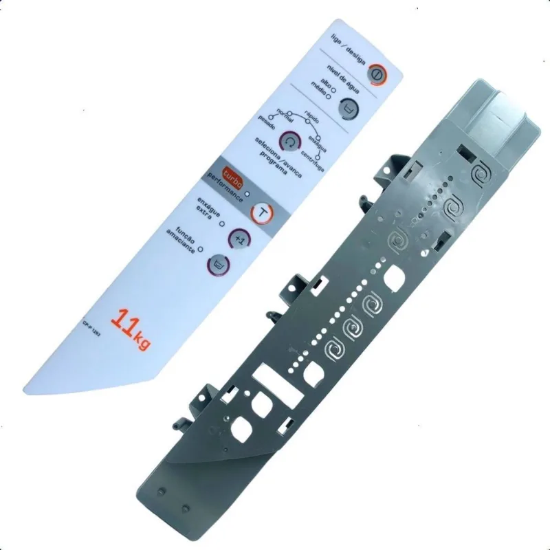 Kit Suporte Painel Decorativo Lavadora Brastemp Bwg10 Bwc11