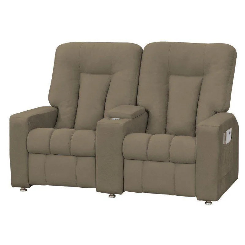 Poltrona Dupla Reclinável para Cinema Jetta MX8 Suede