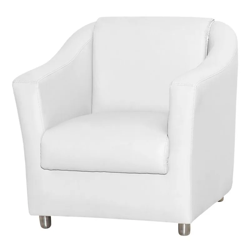 Poltrona Decorativa Matrix Bia Branca
