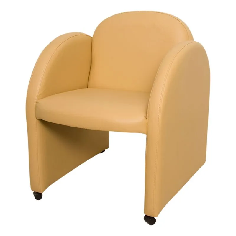 Poltrona Decorativa Matrix Nayara Amarela