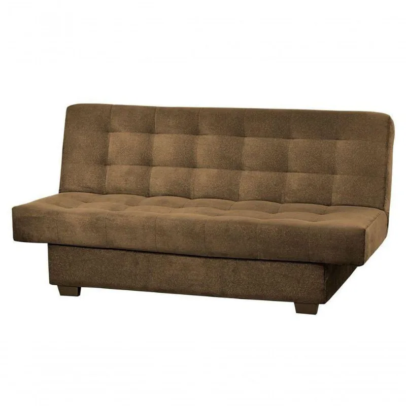 Sofá Cama Casal 3 Lugares Laila - Dourado