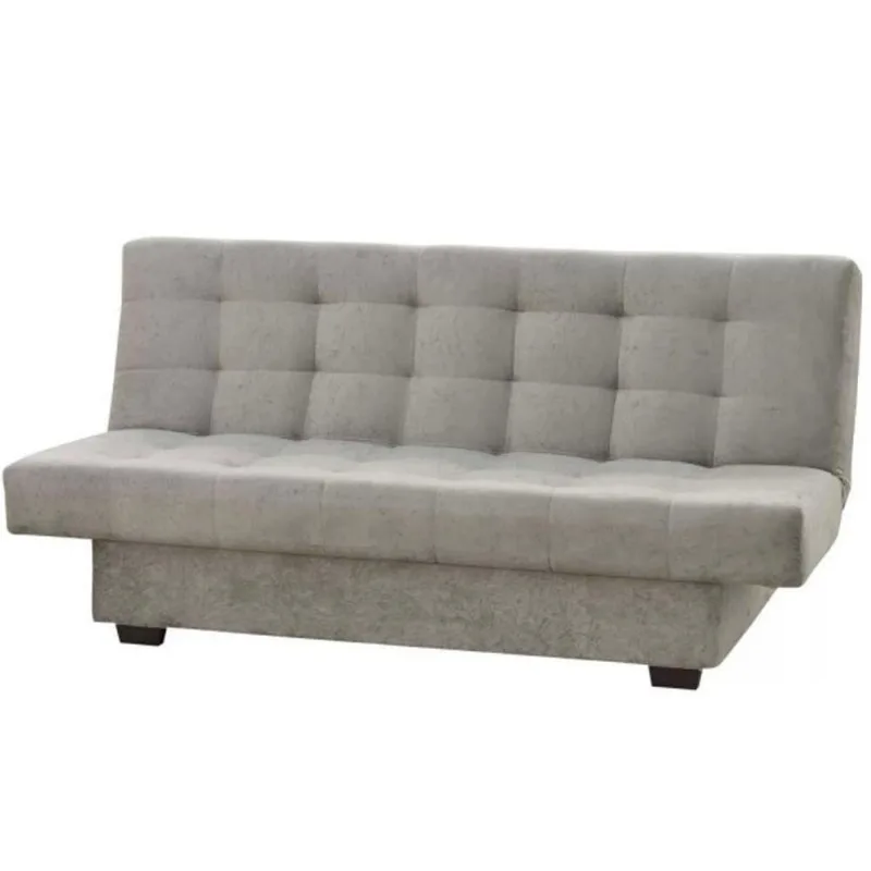 Sofá Cama Casal Laila Suede Amassado Bege Escuro Matrix