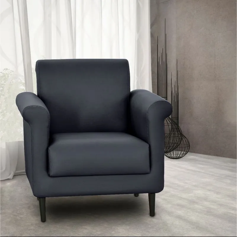 Poltrona Decorativa Betina Matrix Preto