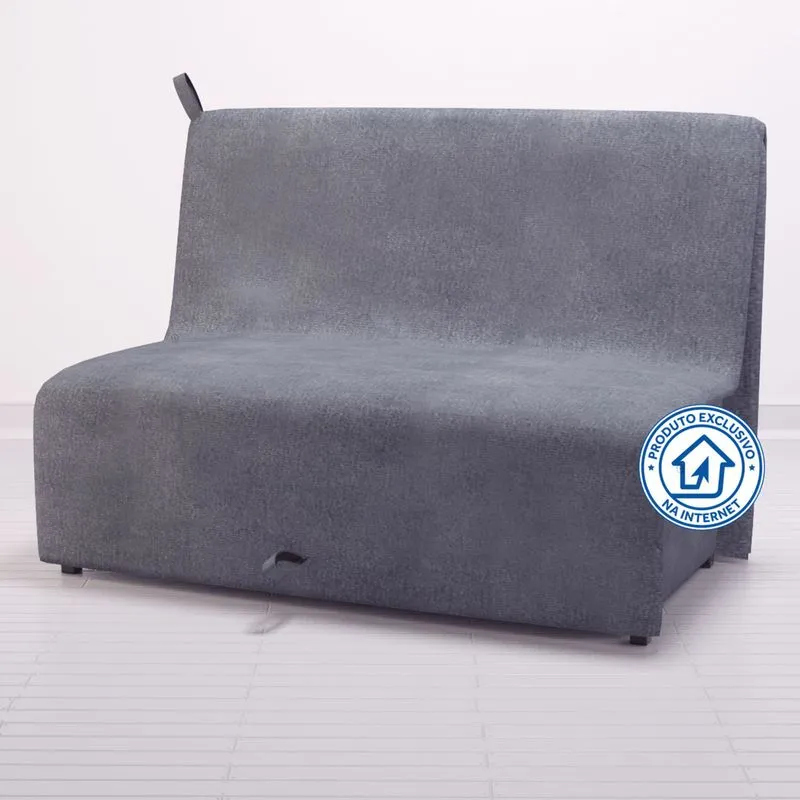 Sofá Cama Malú 2 Lugares Cinza