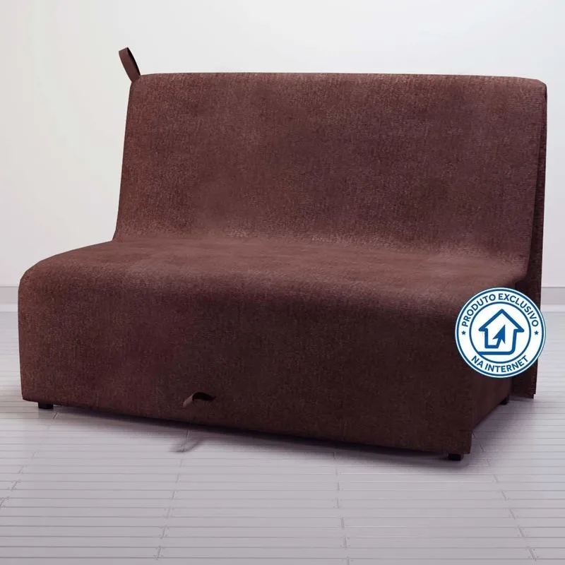 Sofá Cama Malú 2 Lugares Marrom
