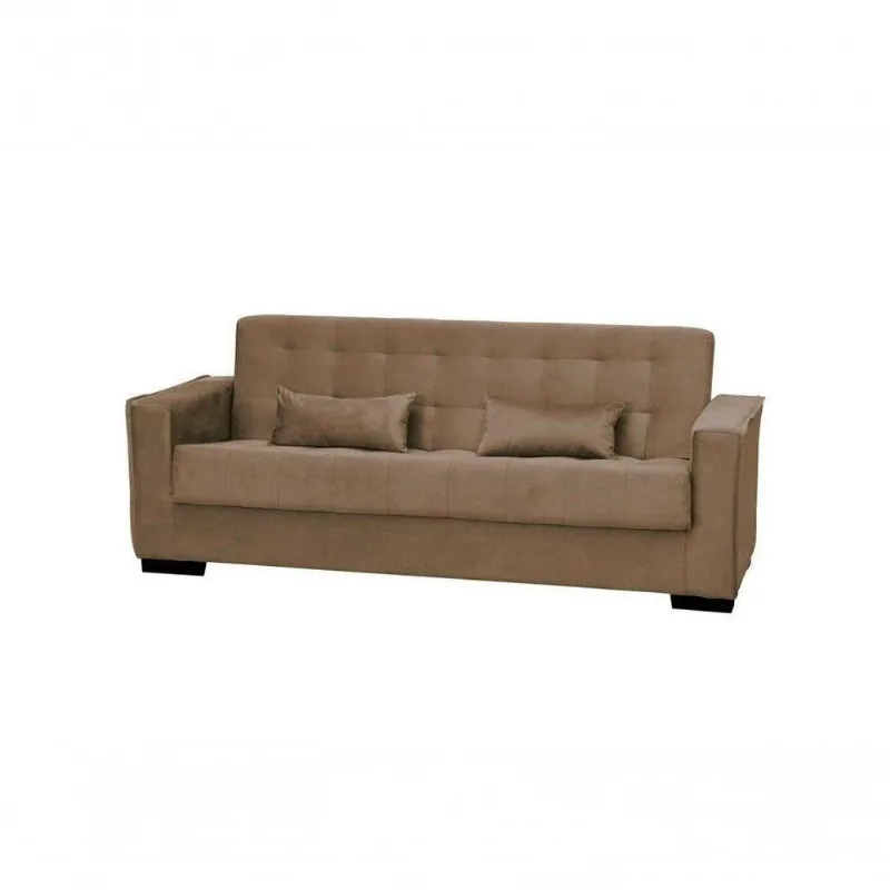 Sofá Cama Dinorá 3 Lugares - Dourado