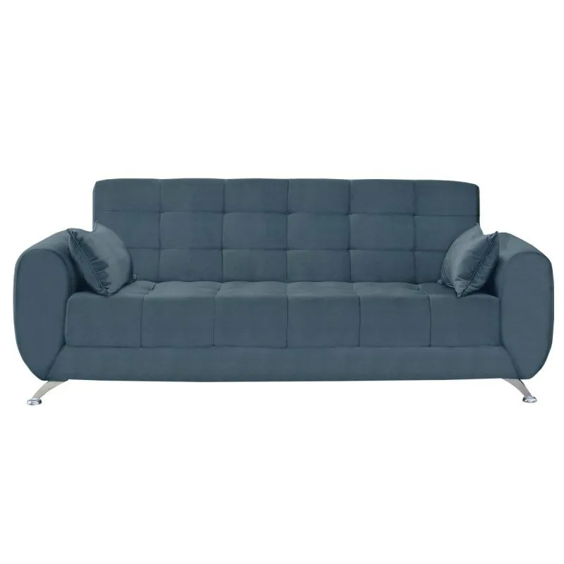 Sofá Cama 4 Lugares Maiza 239cm Azul - Matrix