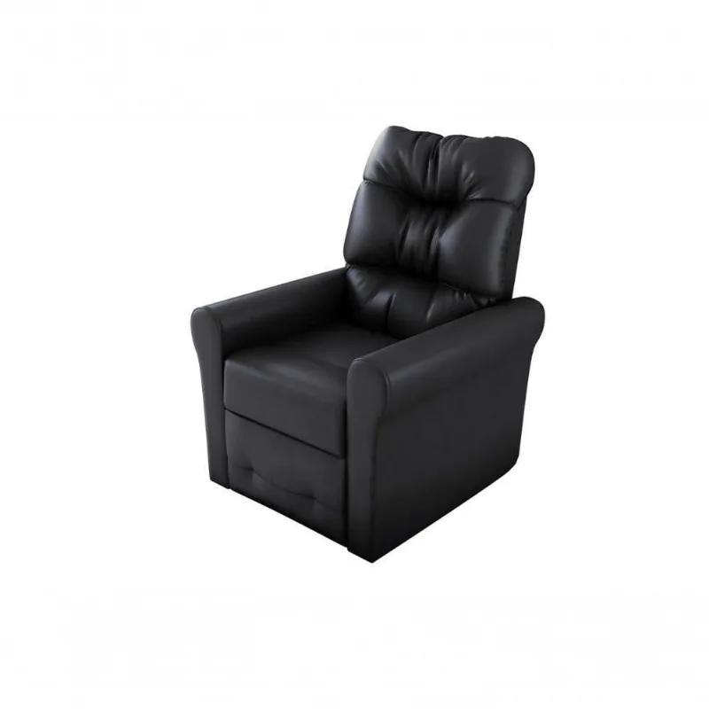 Poltrona Do Papai Reclinável Clio - Preto Corino