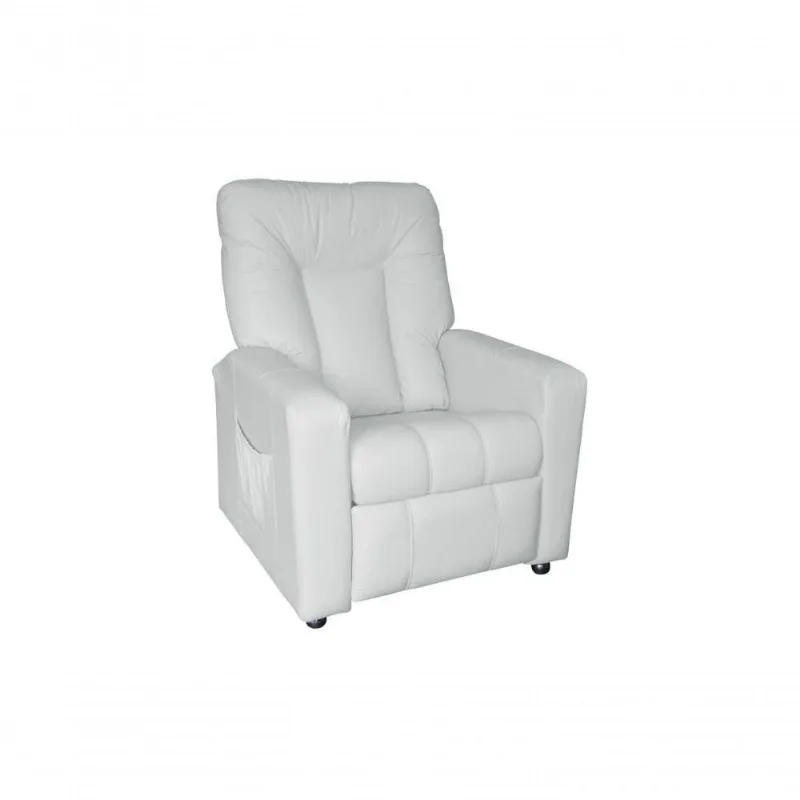 Poltrona Do Papai Reclinável Pallas Mx5 - Branco Corino