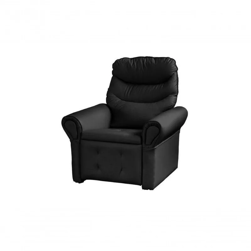 Poltrona Do Papai Reclinável Tracker - Preto Corino