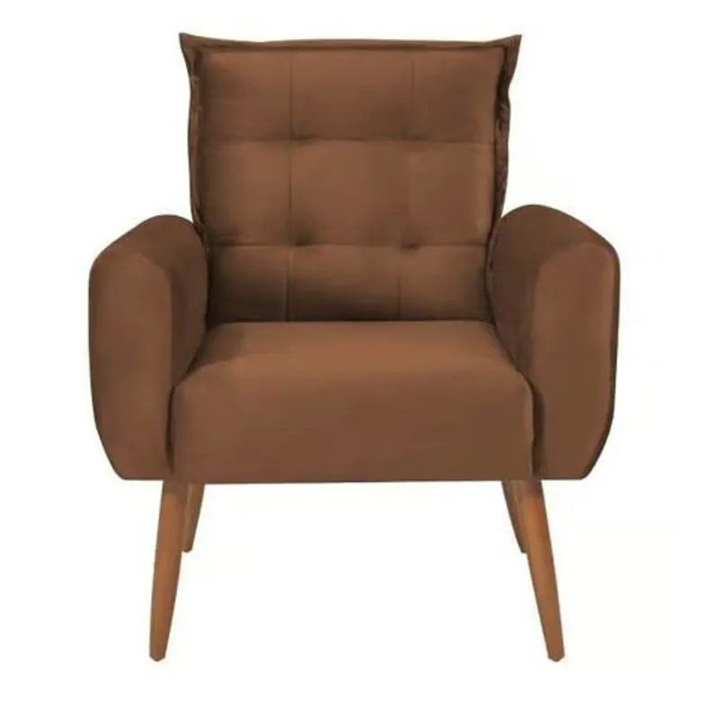 Poltrona Decorativa Dakota Cobre - Matrix