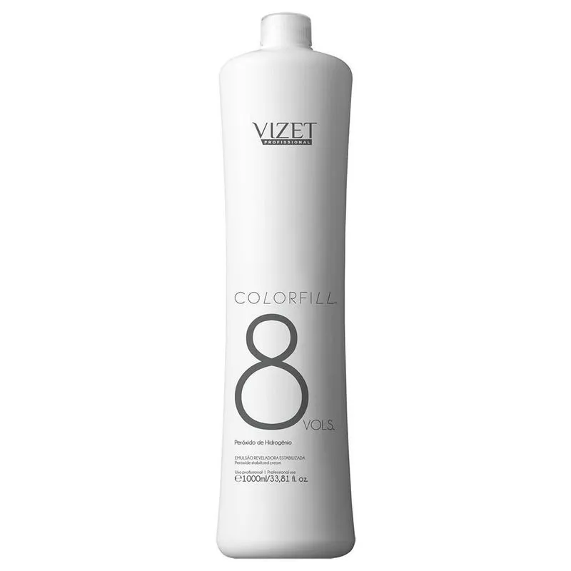 Emulsão Reveladora 8 Vols Colorfill 1000ml Vizet