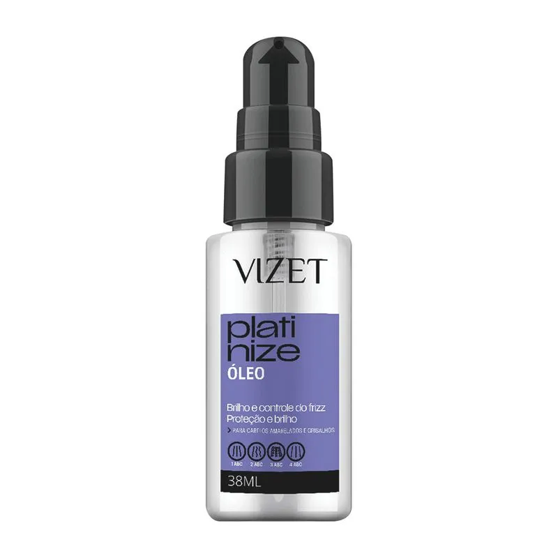 Óleo Finalizador Capilar Vizet Plat 38ml