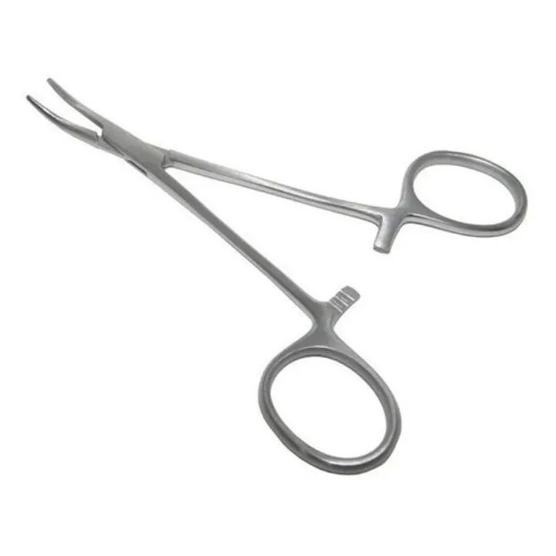 Pinça Halstead Mosquito Curva 12cm Aço Inox - Ice