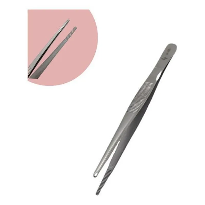 Pinça Anatômica Dissecção 14cm Aço Inox