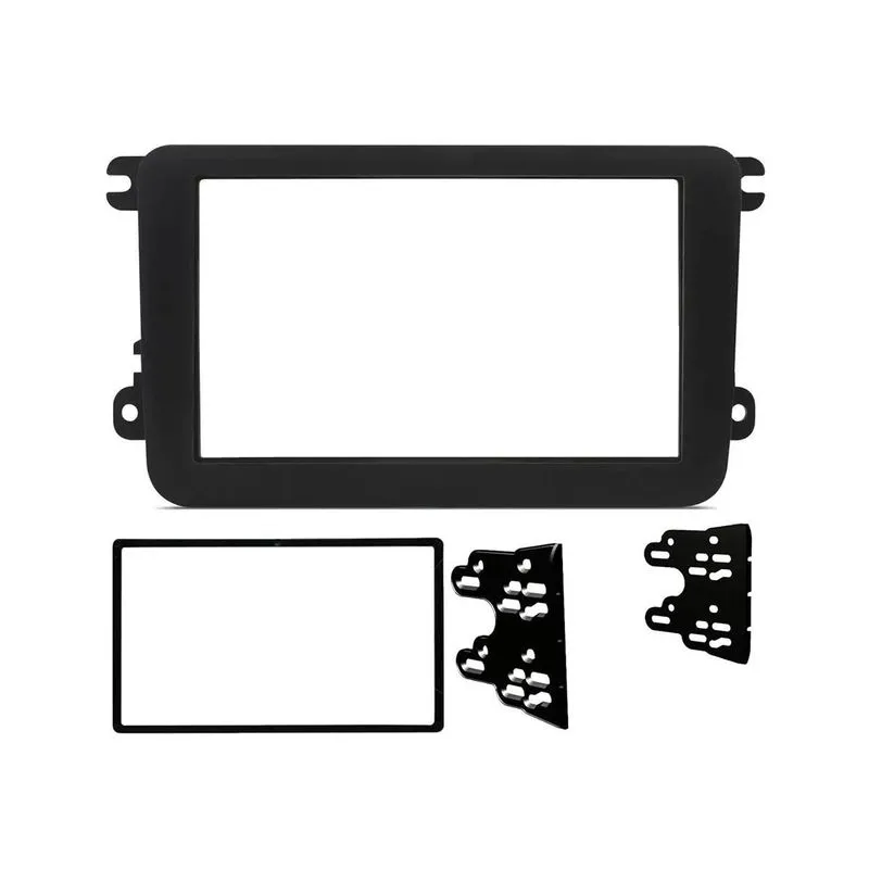 Moldura Dvd 2 Din Jetta Passat Amarok Tiguan Novo Fusca