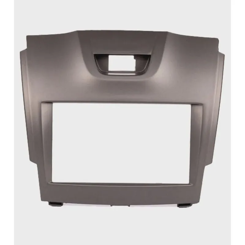 Moldura de Painel 1 e 2 Din S10 Trailblazer 2012 2013 2014 2015 S-10 - Cinza