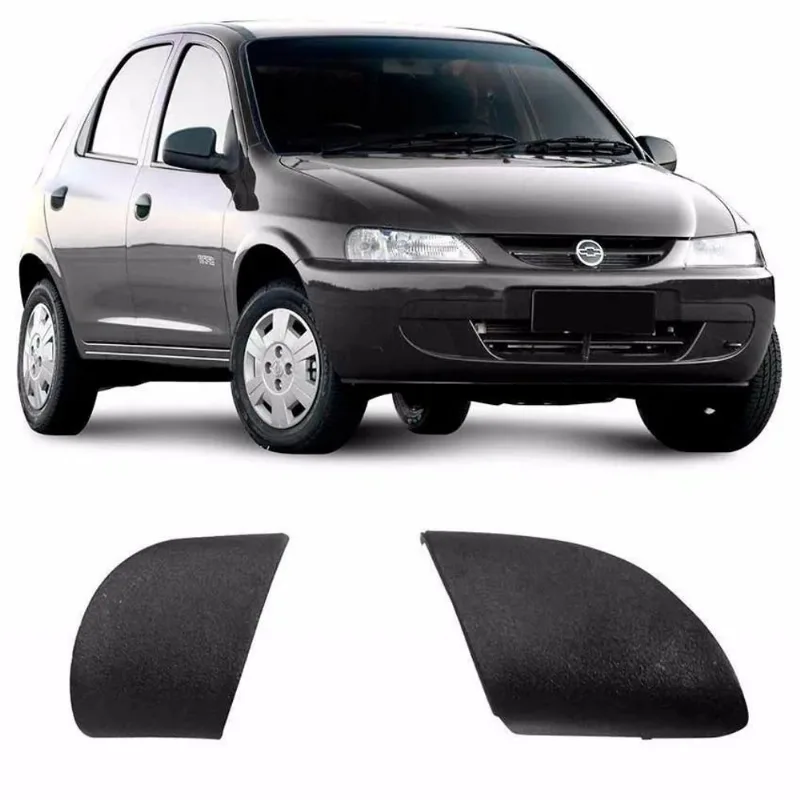 Acabamento Puxador Interno Porta L D Celta Cinza Kit 2 Peça