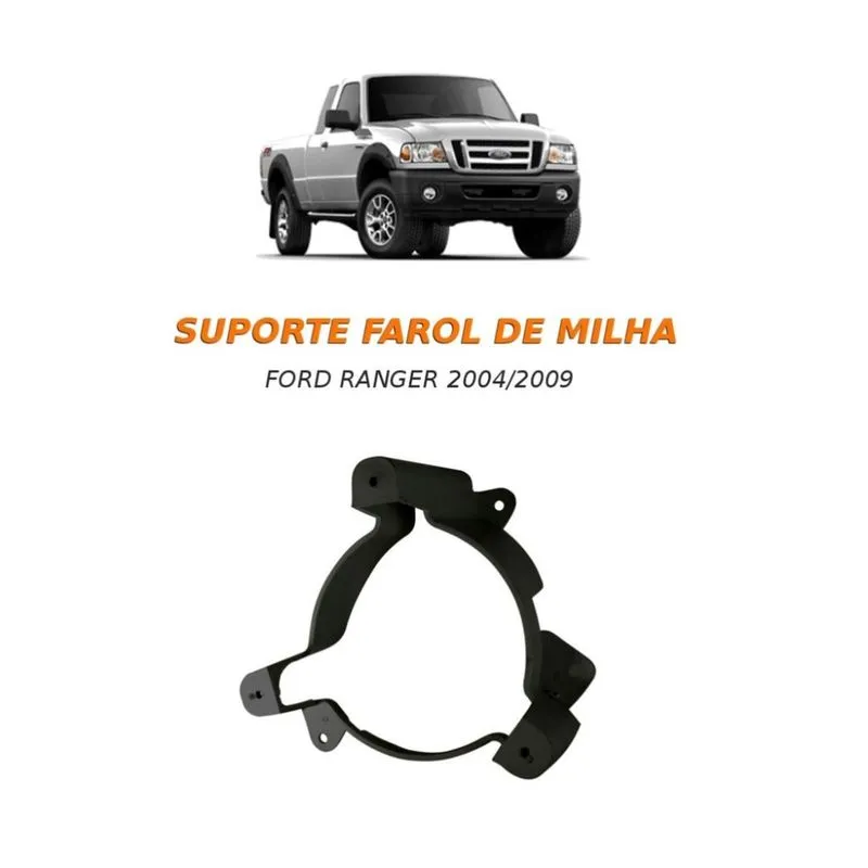 Suporte Farol De Milha Ranger 2004 Até 2009 Lado Direito