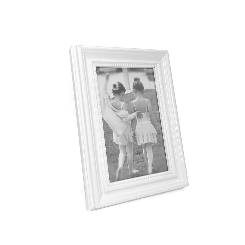 Porta Retrato Infinity Molduras Charm Branco 10 x 15 cm