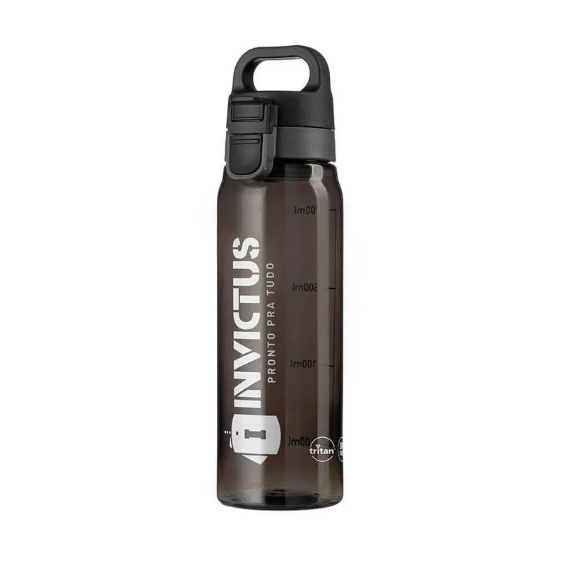Garrafa Plastica Atomic 830ml - Invictus Preto