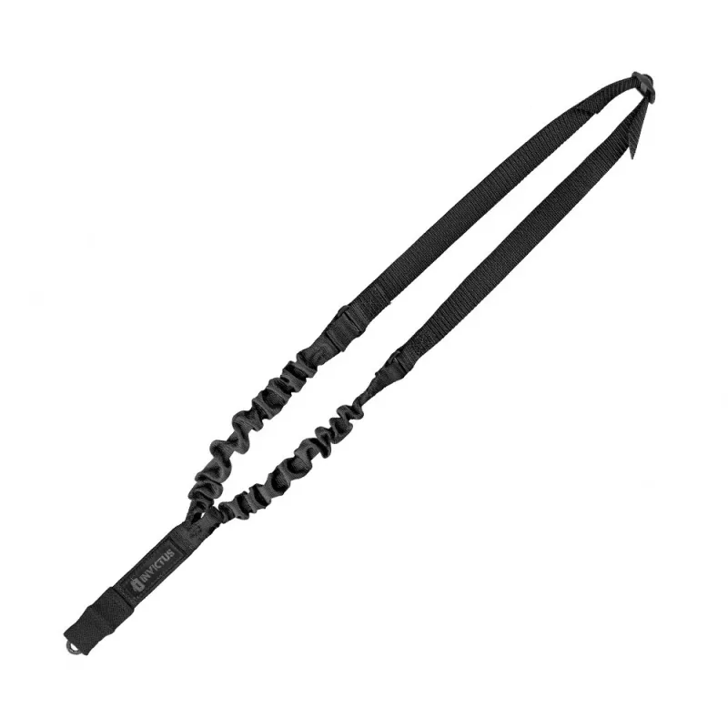 Bandoleira Tática Strap 1 Ponto Preta - Invictus
