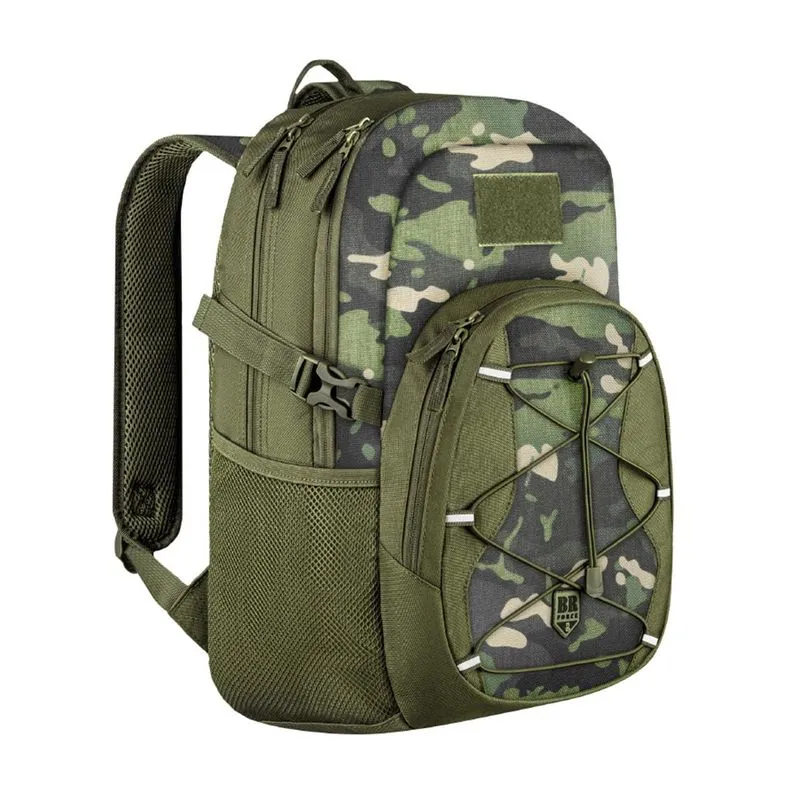 Mochila Brforce Paisana Verde Oliva E Multicam Tropic