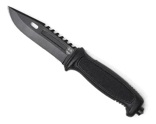 Faca Tática Taipan Com Bainha Lâmina Aço Inox - BR Force