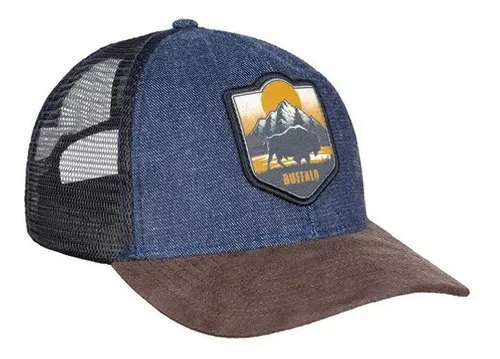 Boné Trucker Utah Azul - Buffalo