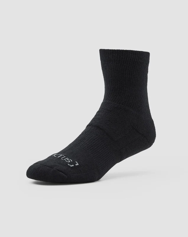 Meia Tática Tech Half - Preta 41-45