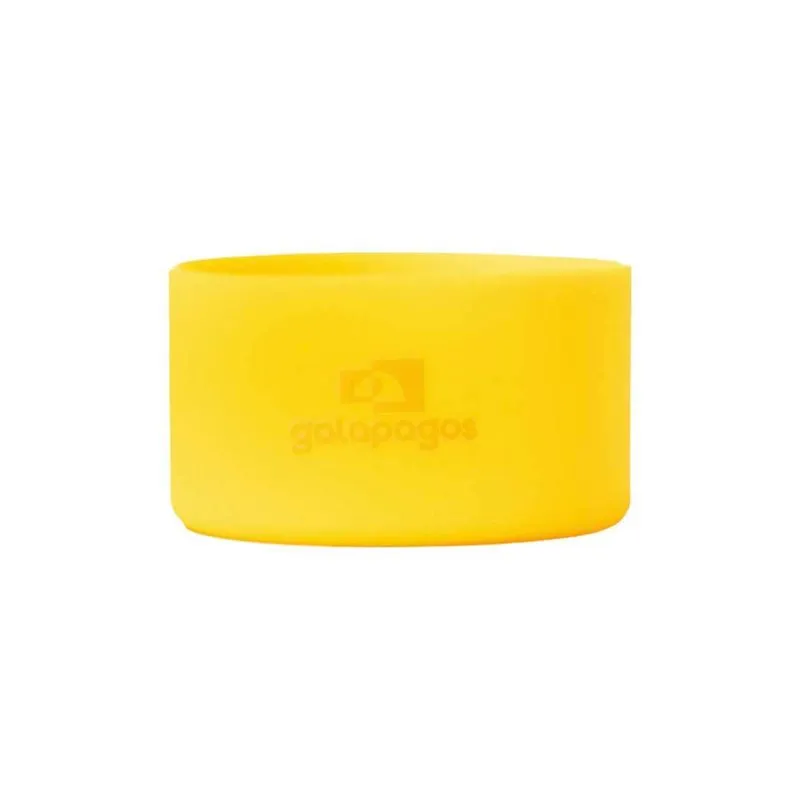 Capa De Silicone Para Garrafa Boot Galapagos - Amarelo