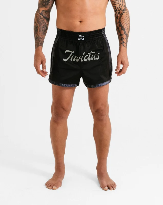 Bermuda Muay Thai Tigre RFA + INVICTUS - Preta P