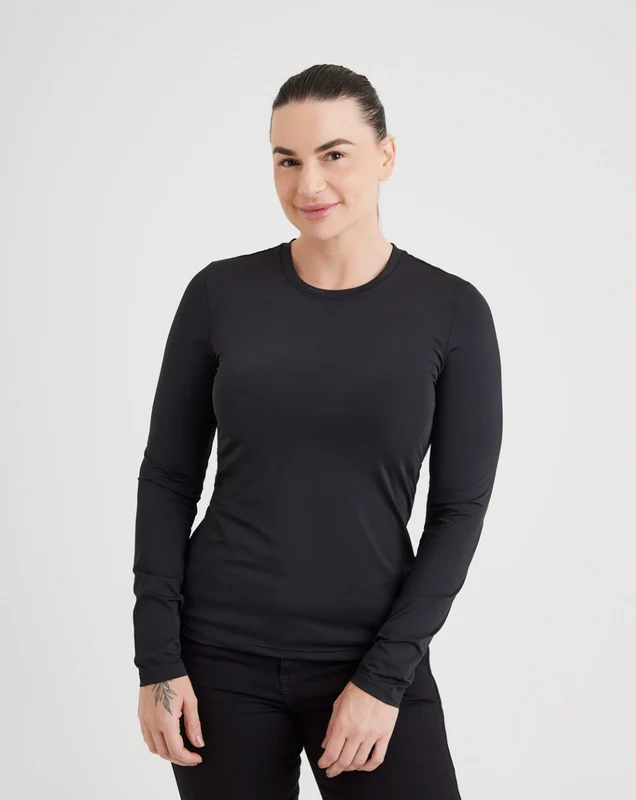 Blusa Segunda Pele Shade Feminina - Preta G