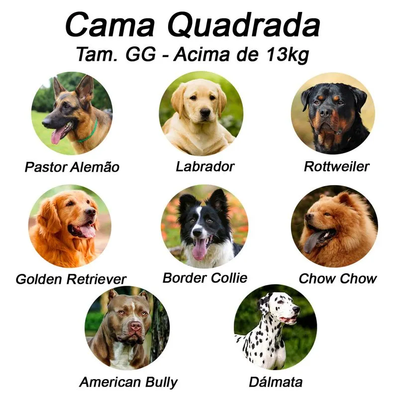 Cama Quadrada para Cachorro ou Gato Luppet Luxo Rosa Losango GG