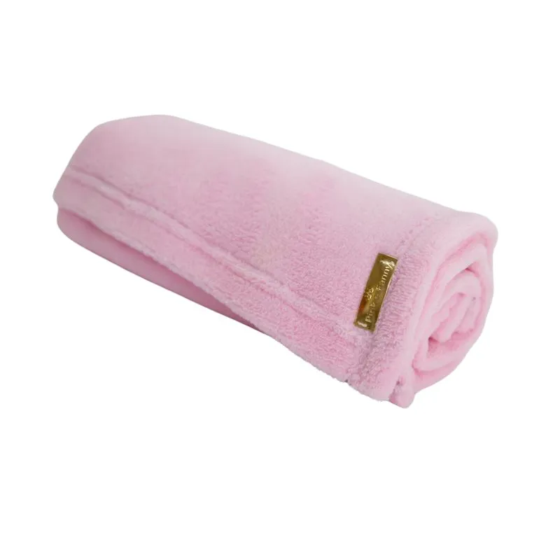 Mantinhas para cachorro e gato com 5 unidades , manta cobertor de pelo Rosa
