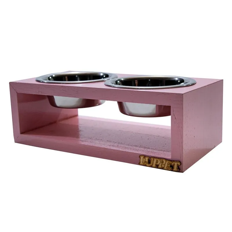 COMEDOURO ZURIQUE ROSA DROP LUPPET